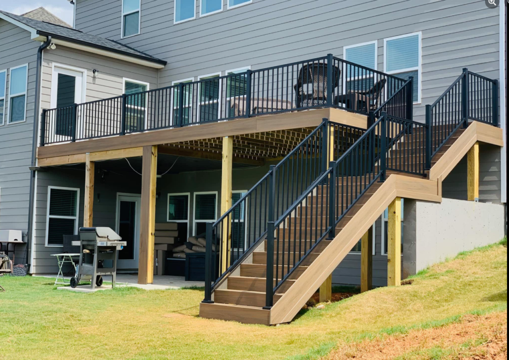 Trex Deck, signature railing in Greer South Carolina